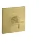 AXOR-HG-AXOR-Citterio-Thermostat-HighFlow-Unterputz-mit-Kreuzgriff-Brushed-Brass-39716950 gallery number 1